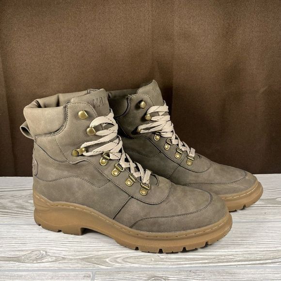 Nautica Green Boot Womens 7.5 Solid Lace-Up Light Boot - Picture 1 of 8